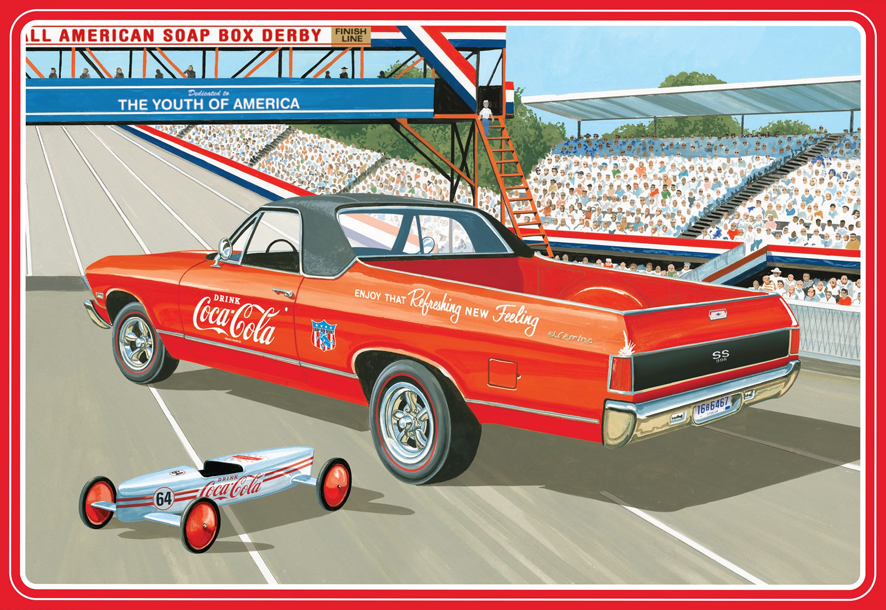 68' Chevy El Camino SS 'Coca-Cola' 1/25