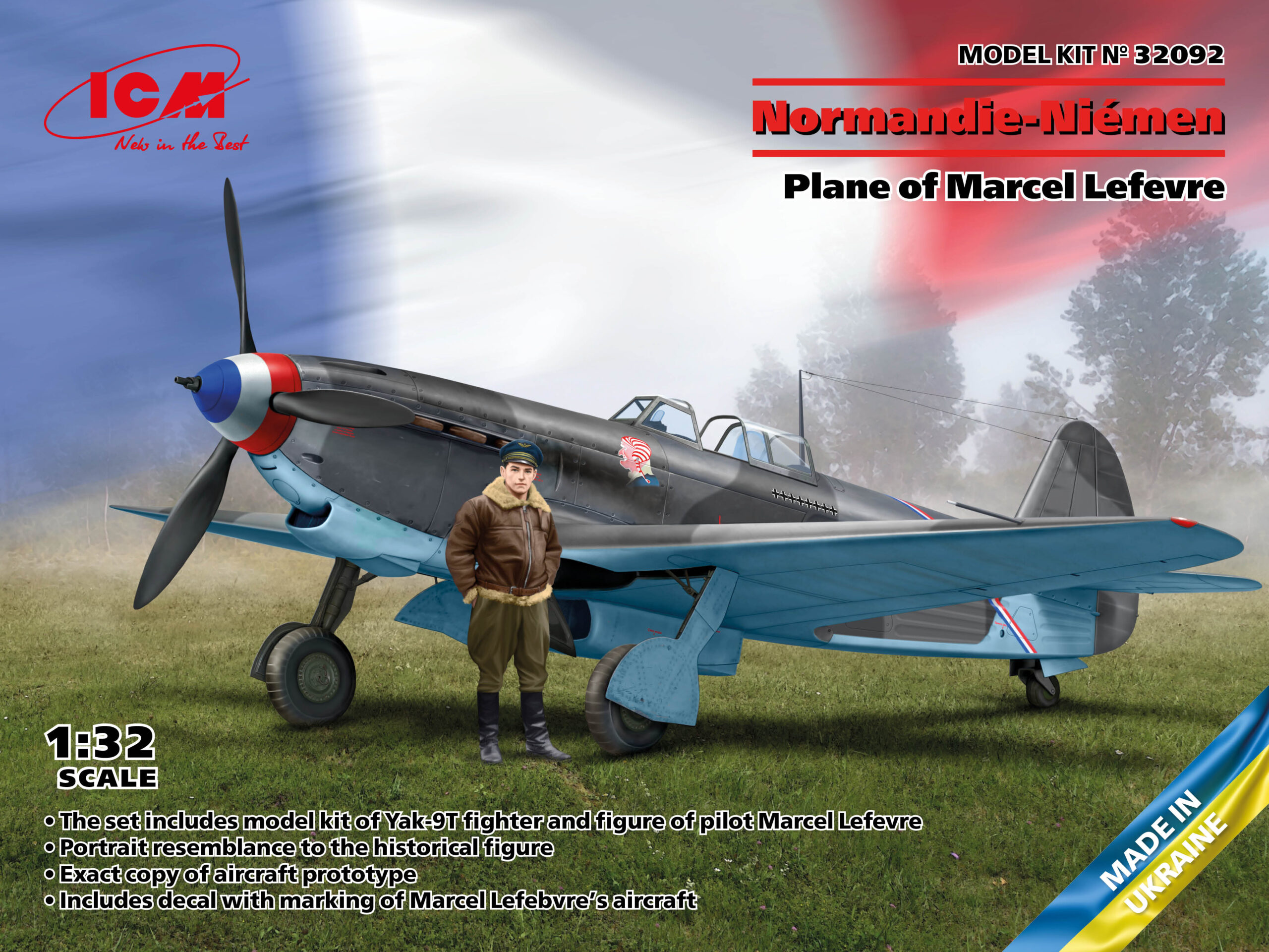 Normandy-Neman. Plane of Marcel Lefevre 1/32