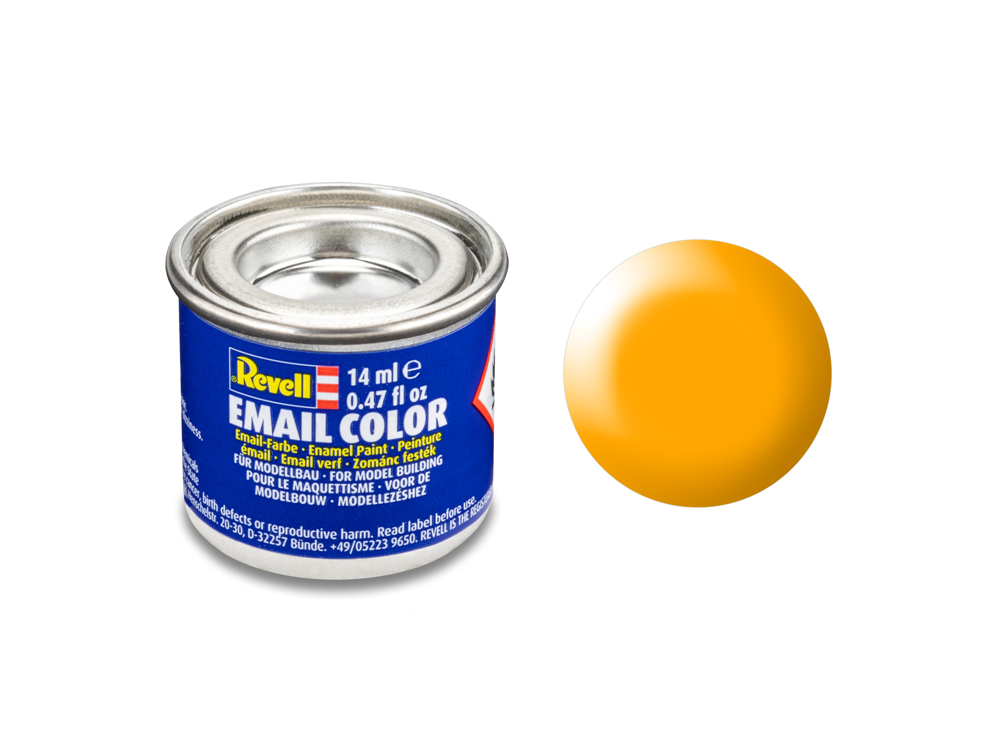 Enamel 14 ml. yellow silk