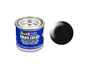 Enamel 14 ml. black silk