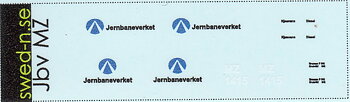 Dekalark Jernbaneverket TMZ