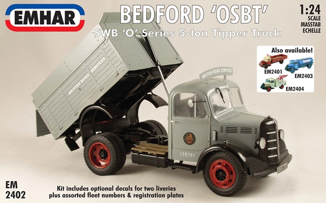 BEDFORD 'O' SWB Tipper 1/24