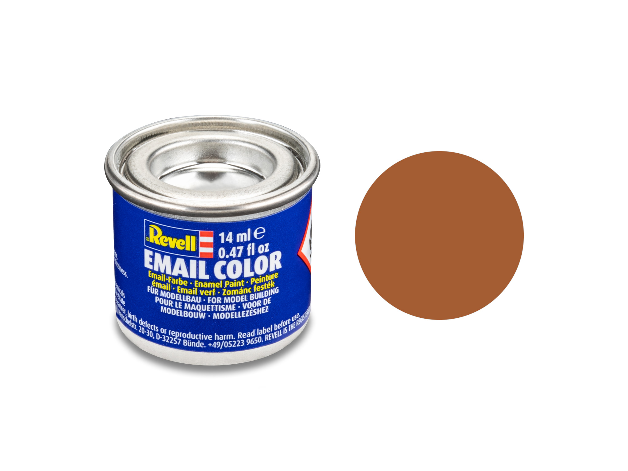Enamel 14 ml. brown mat