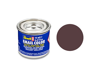 Enamel 14 ml. leather brown mat