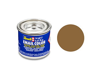 Enamel 14 ml. dark-earth mat RAF