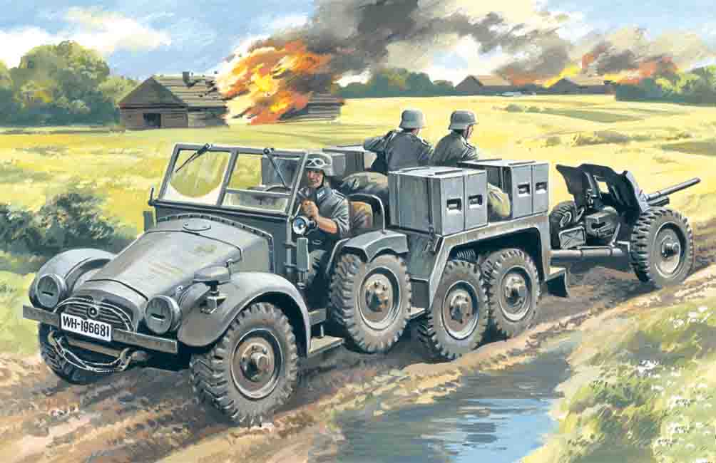 Krupp L2H143 Kfz.69 w. Pak 36 1/72