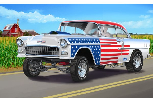 55' Chevy Bel Air 'Street Machine' 1/24