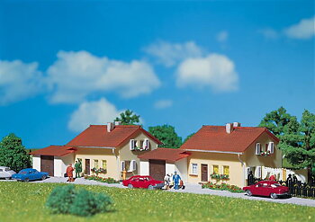2 suburban houses, Faller