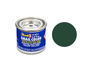 Enamel 14 ml. dark green mat RAF