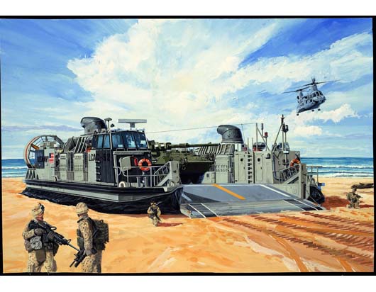 USMC Landing Craft Air Cushion 1/144
