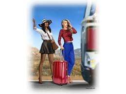 Truckers series. Hitchhikers, Erica & Kery, 1/24