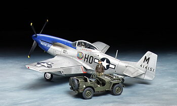 NA P-51D Mustang & 1/4-Ton 4x4 Light Vehicle 1/48