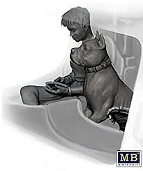 Truckers series. Joni Johnson & her dog Maxx, 1/24