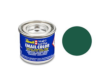 Enamel 14 ml. dark green, mat