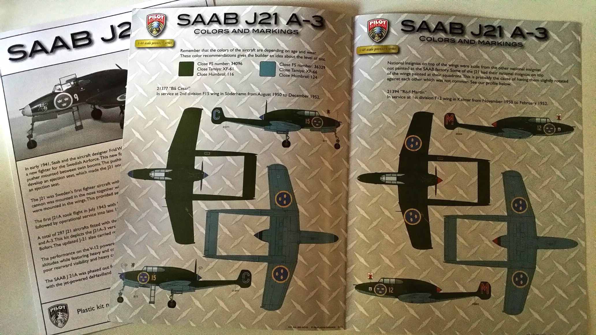 SAAB J 21A3 1/48 - 12