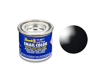 Enamel 14 ml. black, gloss