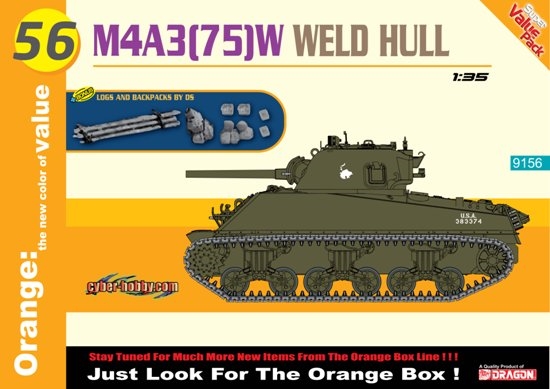 M4A3(76)W Welded Hull, 1/35