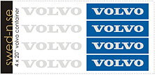 Volvo 20ft container decals