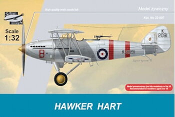 Hawker Hart 1/32, Silver Wings