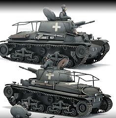 PzKpfw35(t) German Panzer Command Tank, 1/35