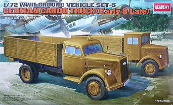 Tysk lastbil WWII 1/72, 1/72