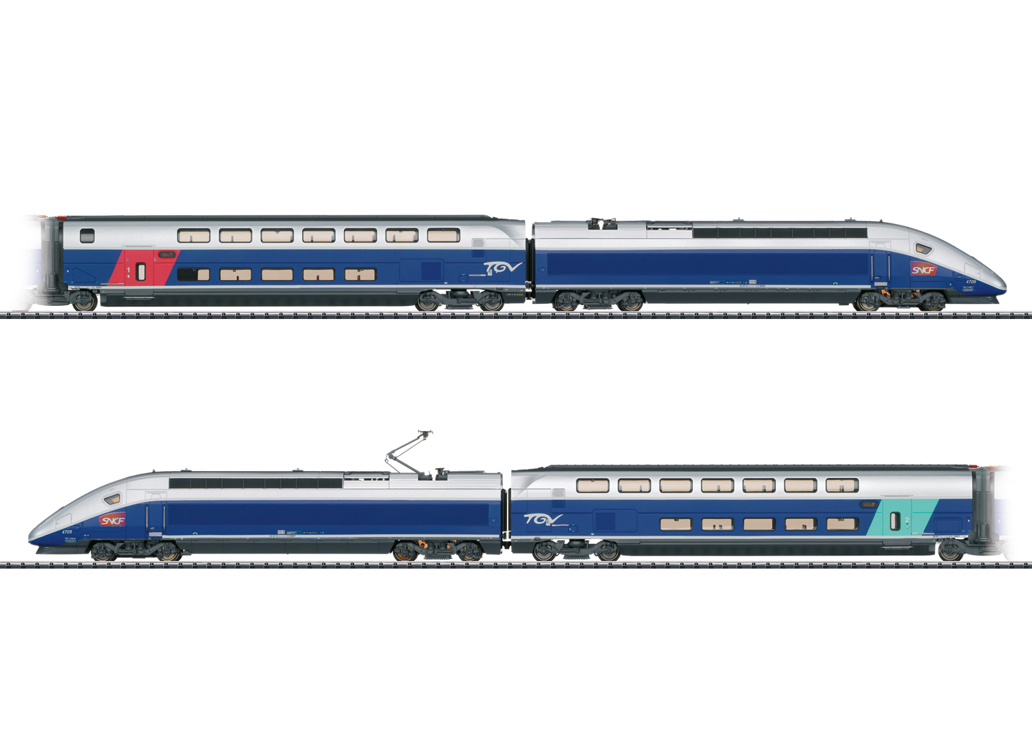 TGV Euroduplex High-Speed Train