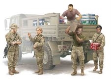 US Soldiers Logistics Supply Team, 1/35