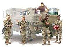 US Soldiers Logistics Supply Team, 1/35
