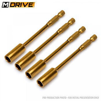 Power Tool Bits Set Mutter 4, 5.5, 7, 8mm