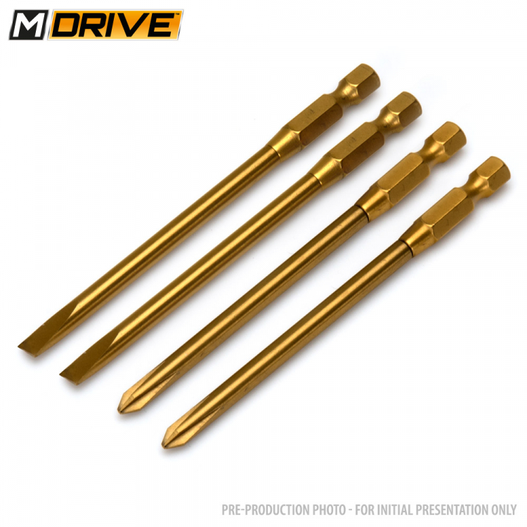 Power Tool Bits Set Stjärnskruv & Spårskruv 4, 5mm