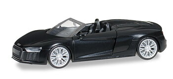 Audi R8 Spyder, mythos black pearleffect