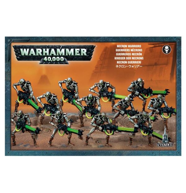 Warhammer 40K: Necrons: Warriors + Paints Set - Game Nerdz