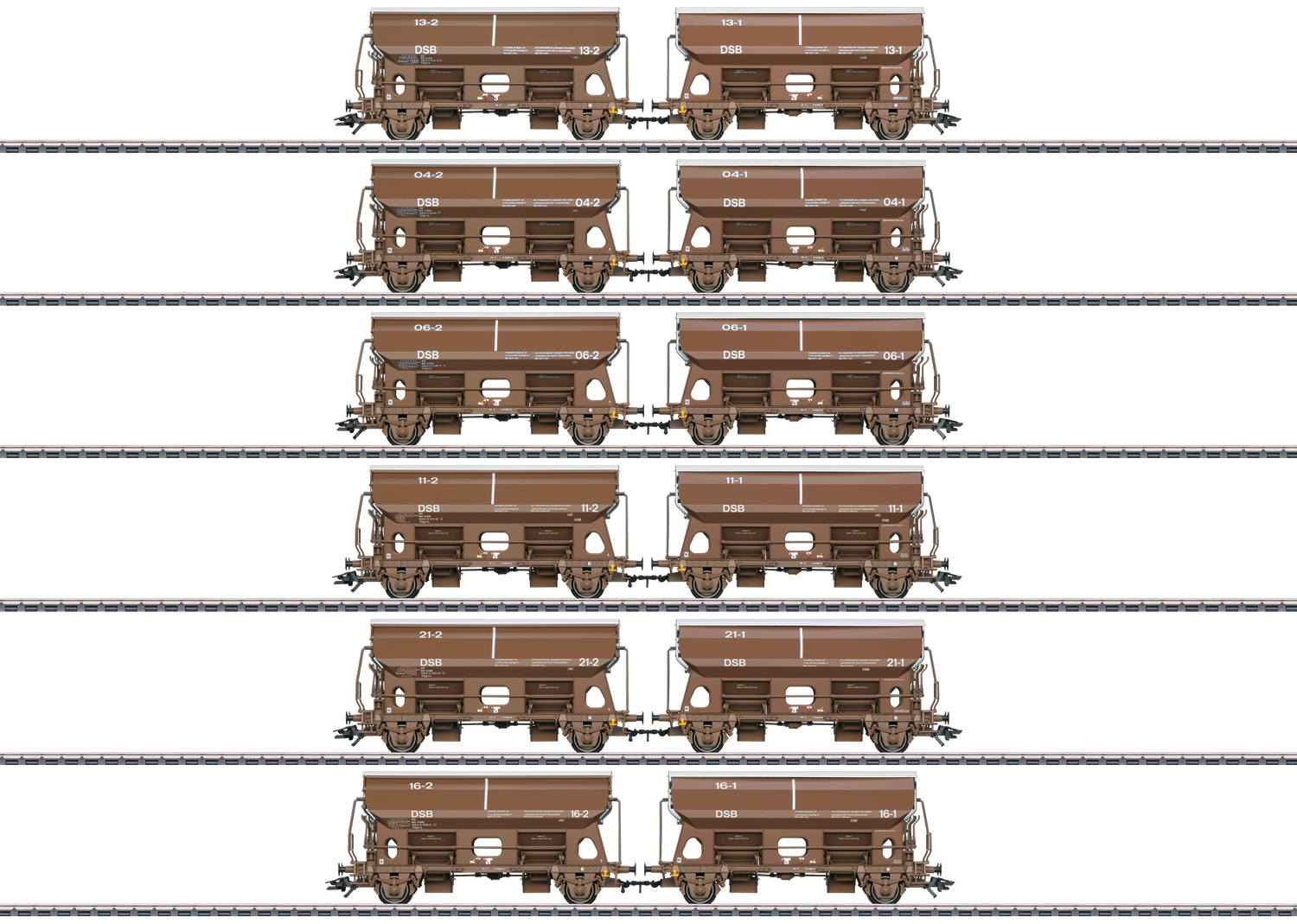 Hinged Roof Car Set - 2