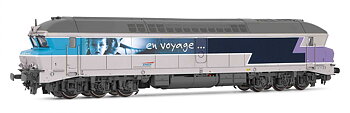 Diesellok CC 72000 'En Voyage' SNCF