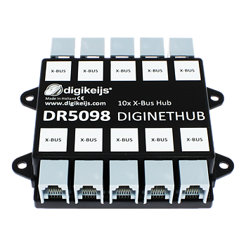 Diginethub - 10x X-Bus Hub