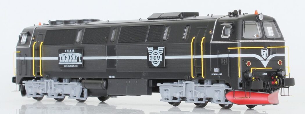 Diesellok Tågkraft TMZ 1418 (DC m ljud)
