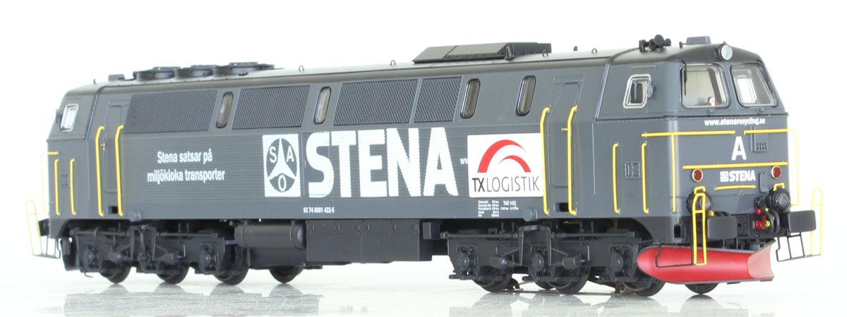 Diesellok TX Logistik TMZ 1422 (AC m ljud)