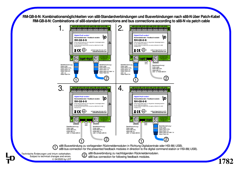8-fold feedback module with integrated occupancy detectors - 4