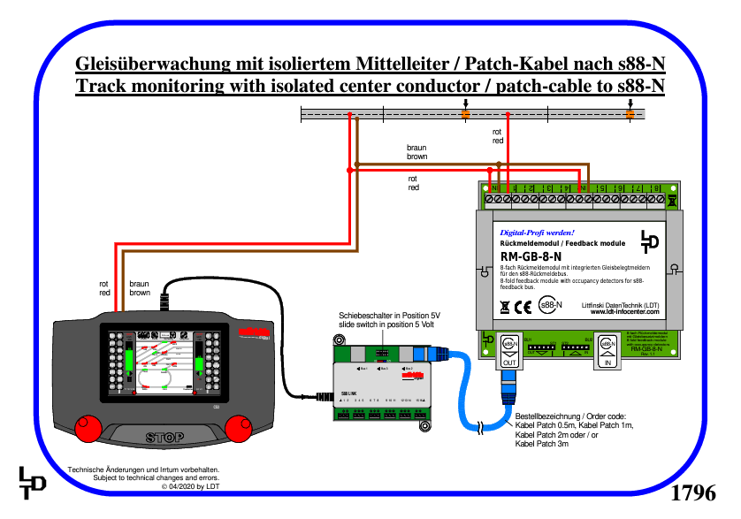 8-fold feedback module with integrated occupancy detectors - 6