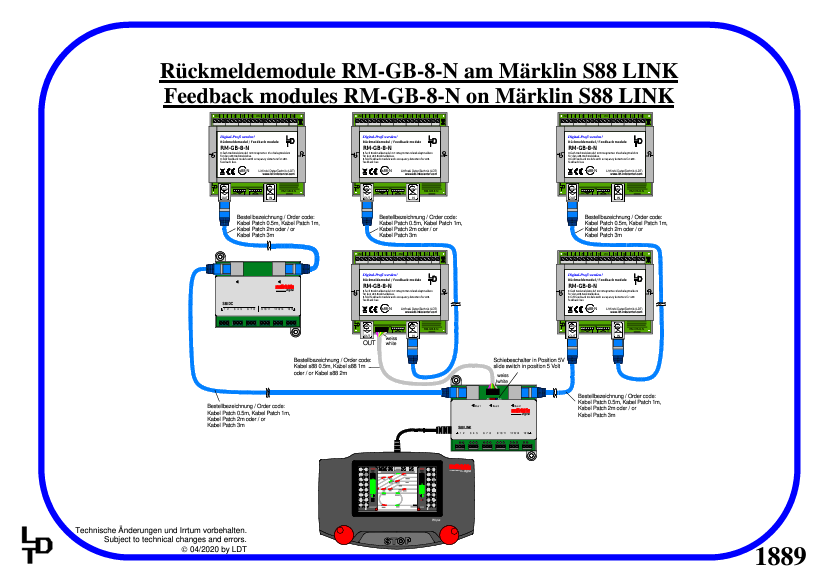 8-fold feedback module with integrated occupancy detectors - 7