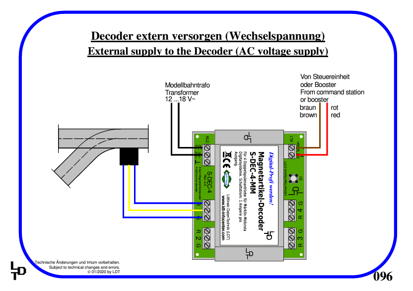 Växeldekoder MM S-DEC-4-MM-B - 4