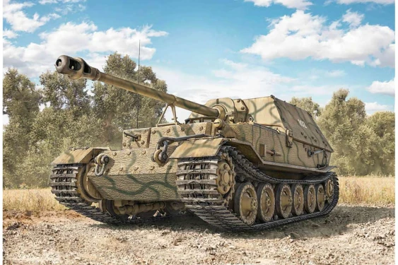 Tiger Elefant 1/35, Italeri