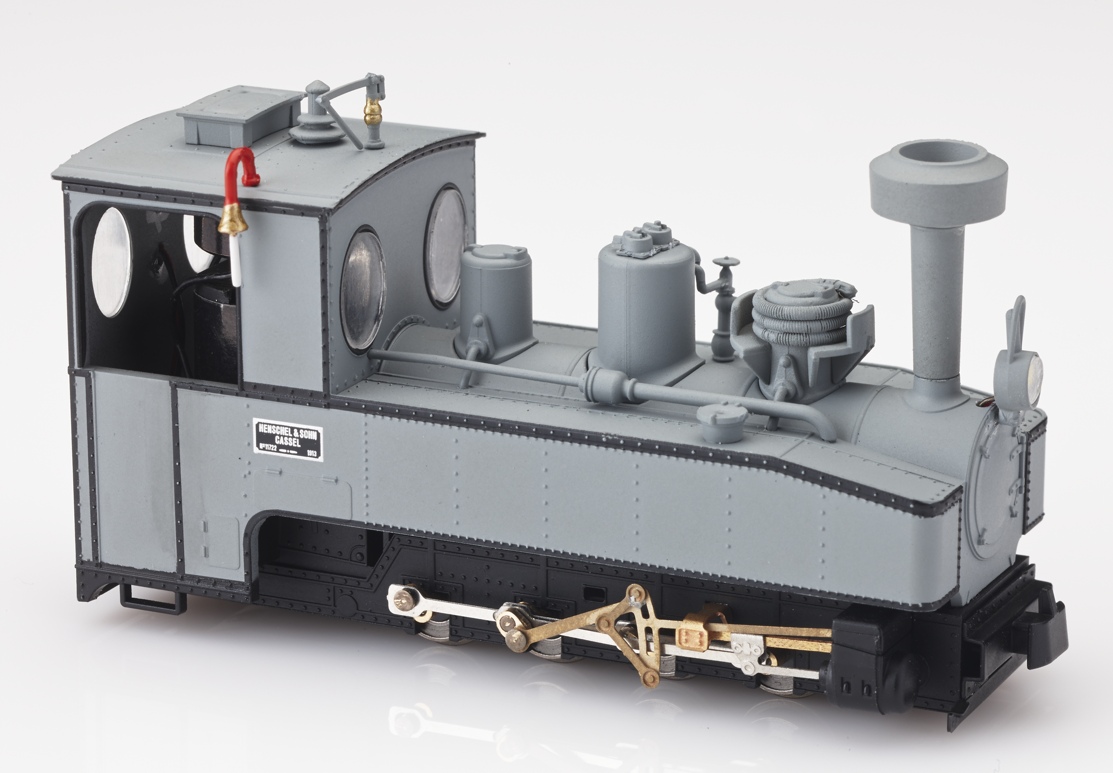 Brigadlok Heeresfeldbahn, grå