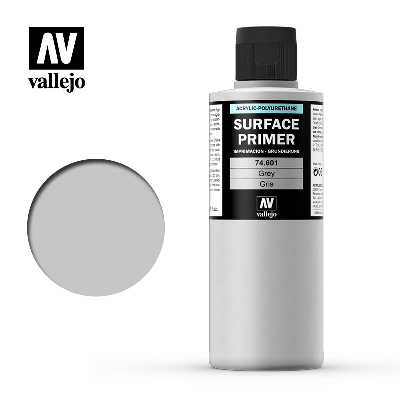 Surface Primer, Grey, 200ml