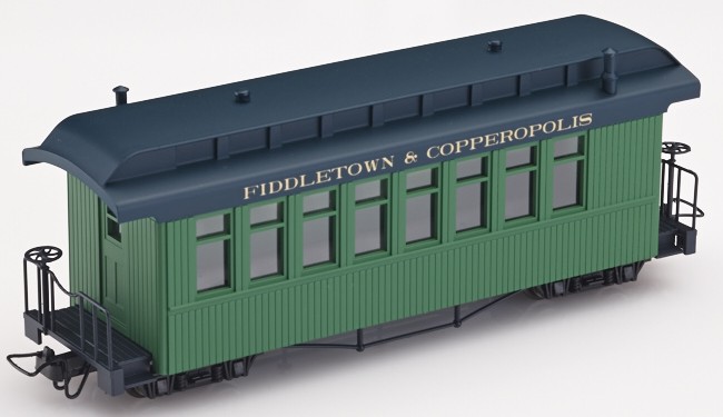 Passvagn F&C grön m märkning