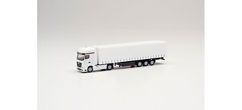 MiKi, MB Actros 2a gardintrailer, skala N
