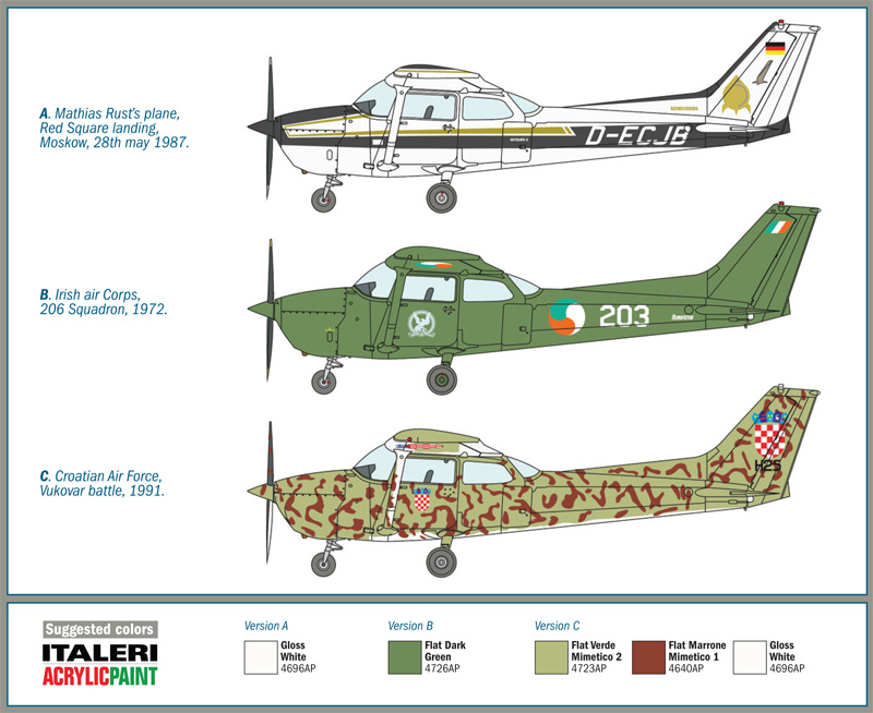 Cessna 172 Skyhawk, 1/48 - 3