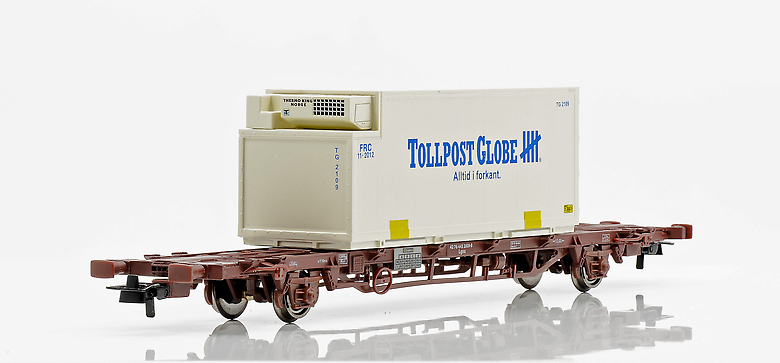 CargoNet Lgns 42 76 443 2009-8 m/ 25 Fots TP Globe Kjølecont.