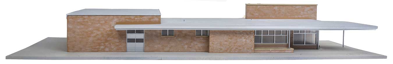 Modern Brick Santa Fe Station - 5