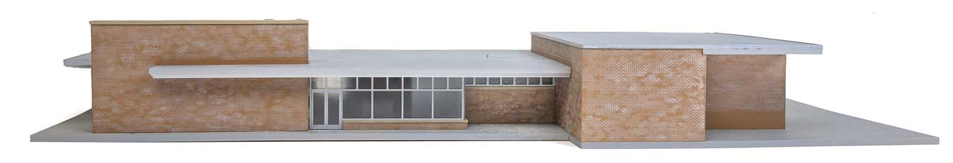 Modern Brick Santa Fe Station - 4